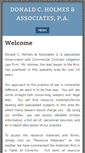 Mobile Screenshot of dcholmes.com